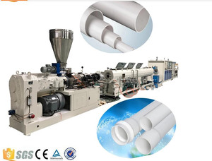 <strong>PVC</strong> Plastic Pipe Extrusion Machine , <strong>PVC</strong> Pipe Production Line , for Drainage and Electric Conduit