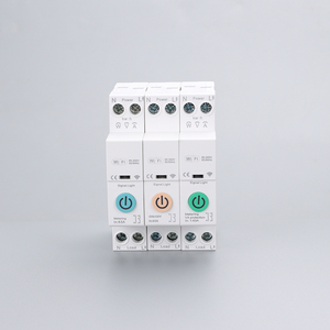 63A TUYA WiFi Smart Miniature Circuit <strong>Breaker</strong> KWH Monitoring Under-Voltage Protection With Metering And Timer Relay Green - Product Image 6