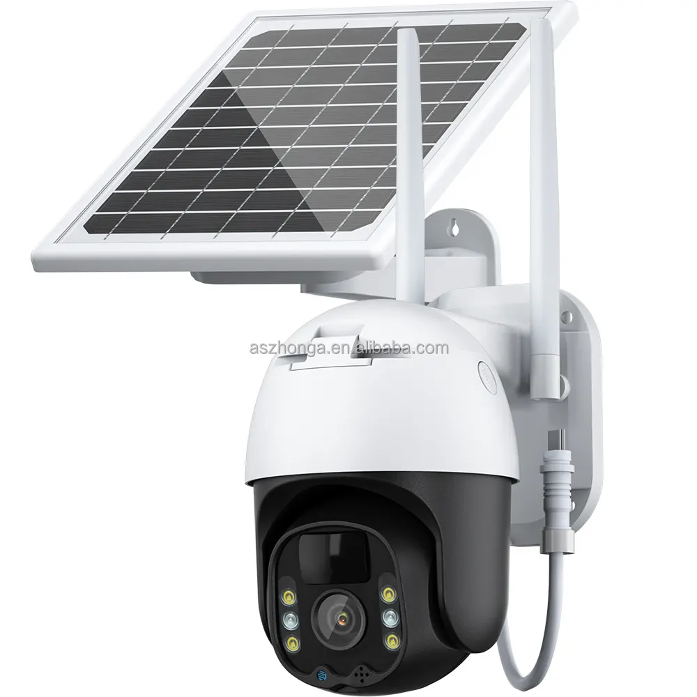 2021新着CCTVシステムHD1080P PIRバッテリーセキュリティワイヤレスWifiネットワーク屋外CCTVカメラH265 IP Ptz4Gソーラーカメラ