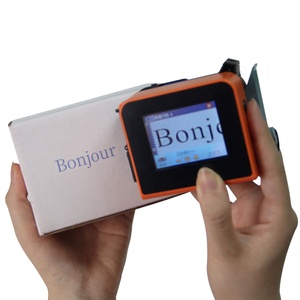 Eco Solvent Tinten druckmaschine Karton Barcode QR Glasflasche Verfalls datum Chargen datum Code Mini Tragbarer Hand-Tinten strahl drucker - Product Image 5