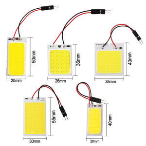 HOLY ไฟ Led T10 Cob W5w Led COB,แผงไฟเพดาน BA9S Festoon แผงไฟอัตโนมัติอุปกรณ์เสริมสำหรับรถยนต์