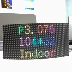 P3.076 Крытый RGB полноцветный светодиодный дисплей модуль панели 1/20 сканирования мягкая Светодиодная панель 320*160 мм для выставки - Product Image 2