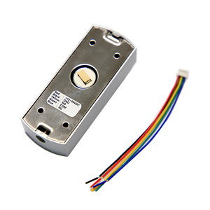 Intelligentes Türschloss-Zugangs kontroll system Oberflächen montage 12V Metall NO/COM Drücken Sie den Schalter zum Verlassen der Türent riegel ung drücken
