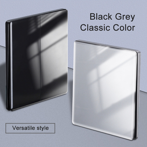 Adjustable Lighting <strong>Multi</strong> <strong>function</strong> Ultra Thin Black Glass TV Plug 1/2/3/4 gang Universal <strong>Socket</strong> three <strong>Switch</strong> 13A - Product Image 3
