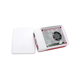 <strong>Raspberry</strong> <strong>Pi</strong> 5th Generation 5 Official Red and White Cooling <strong>Case</strong> <strong>Raspberry</strong> <strong>Pi</strong> <strong>Case</strong> Cooling Fan Protection <strong>Case</strong> - Product Image 3