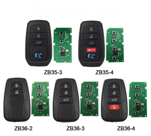 KEYDIY KD ZB35-3/4 Smart Key ZB serie telecomandi multipli per KD-X2 KD-MAX programmatore di ricambio per chiavi auto Toyota - Product Image 5