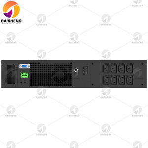 UPS en línea con capacidad de 2kVA 220V Entrada y salida Fuente de alimentación en rack de 1-3kVA para centros de datos pequeños con enchufes CN DE LA UE - Product Image 2