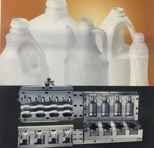 1 3 5 10 litre şişe için otomatik HDPE ekstrüzyon plastik şişe üfleme şişesi şişirmeli kalıp makinesi - Product Image 4