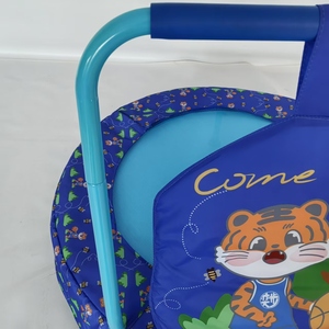 Custom-Size Indoor Mini Falt sprung trainer Single Baby Übung Trampolin <span class=keywords><strong>Elastic</strong></span> <span class=keywords><strong>Mesh</strong></span> Protective Kids Aluminiums chaum