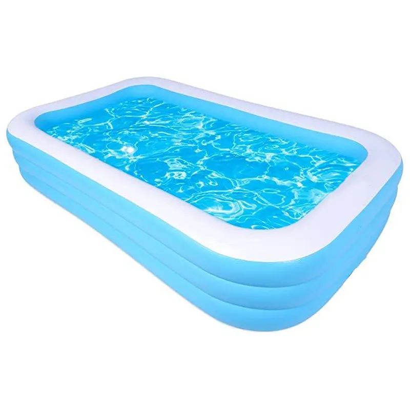 Acima do solo Frame piscina família inflável plástico PVC piscina eco-friendly seguro grande adulto piscina para venda