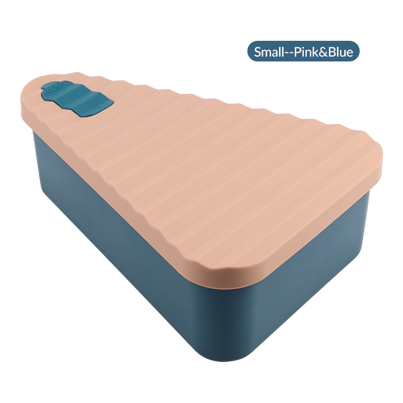 S-สีน้ำเงิน + ฝาสีชมพู