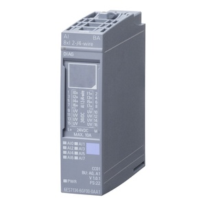 6ES7131-6BH01-0BA0 SIMATIC ET 200SP, módulo de entrada digital, DI 16x24V DC estándar tipo 3 (IEC 61131) Entrada de fregadero (PNP, lectura P) - Product Image 2