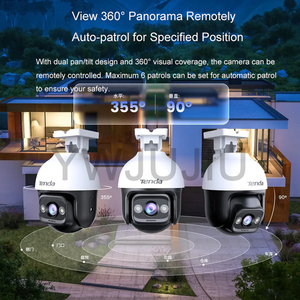 Tenda Cámara de Seguridad PoE para Exteriores, Wifi, Pan/Tilt, 360 °, Inalámbrica, ICR, IP65, CMOS, Sensor, Opciones de Almacenamiento de Tarjeta de Memoria, 5MP, ° - Product Image 3