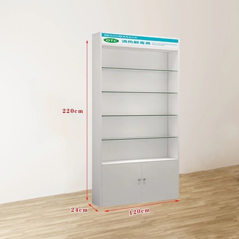 Pharmacie verre haute armoire: 120*25*220 hauteur