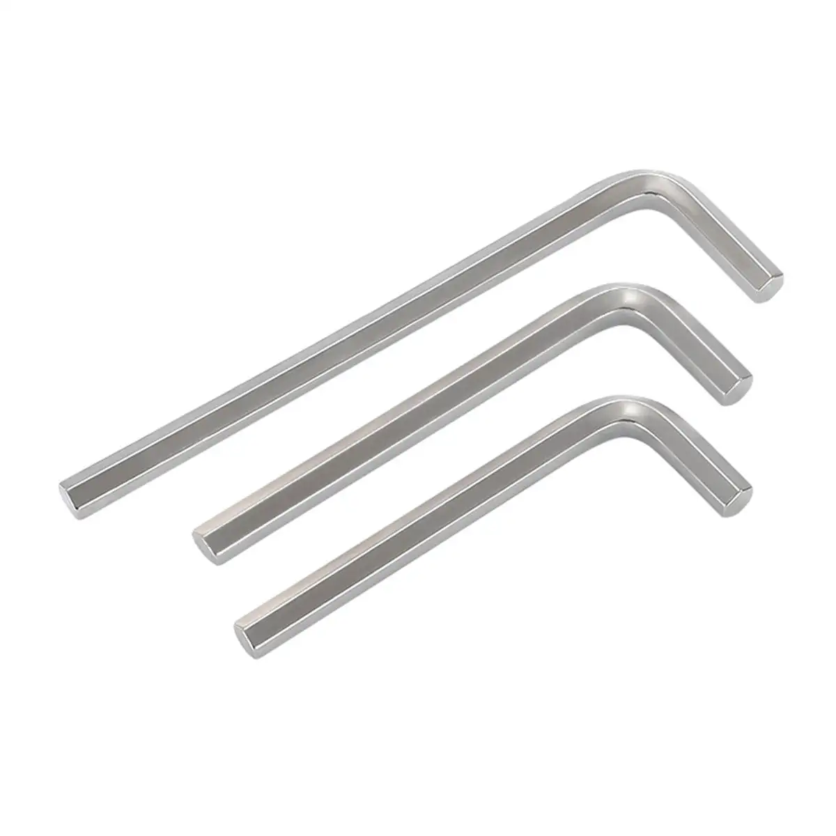 Nickle Plated Carbon Steel 0.9mm 1.5mm 2mm 2.5mm 3mm 4mm 5mm 6mm 8mm L Shaped Hex Hexagon Key Allen Wrench Allen Key