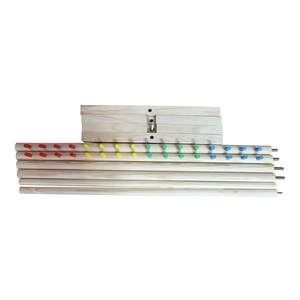 ง่ายต่อการติดตั้งและเล่นได้ทุกที่ชุดเกมไม้ Limbo Stick สำหรับผู้ใหญ่ชุดไม้ Limbo - Product Image 5