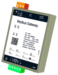 Milegso Modbus Gateway compatible con Modbus RTU a TCP o módulo IOT de servidor Modbus múltiple - Product Image 2