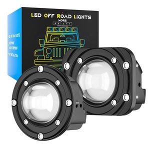 DXZ LED spot kombinasyonu Pod işık 3 inç beyaz ve sarı iki renkli destek ışık anahtarı kamyon ATV tekne için kullanılabilir - Product Image 1
