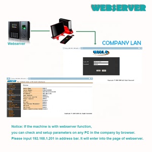 4G/TCP/IP/USB порт отпечатков пальцев биометрическая система посещаемости времени с батареей - Product Image 6