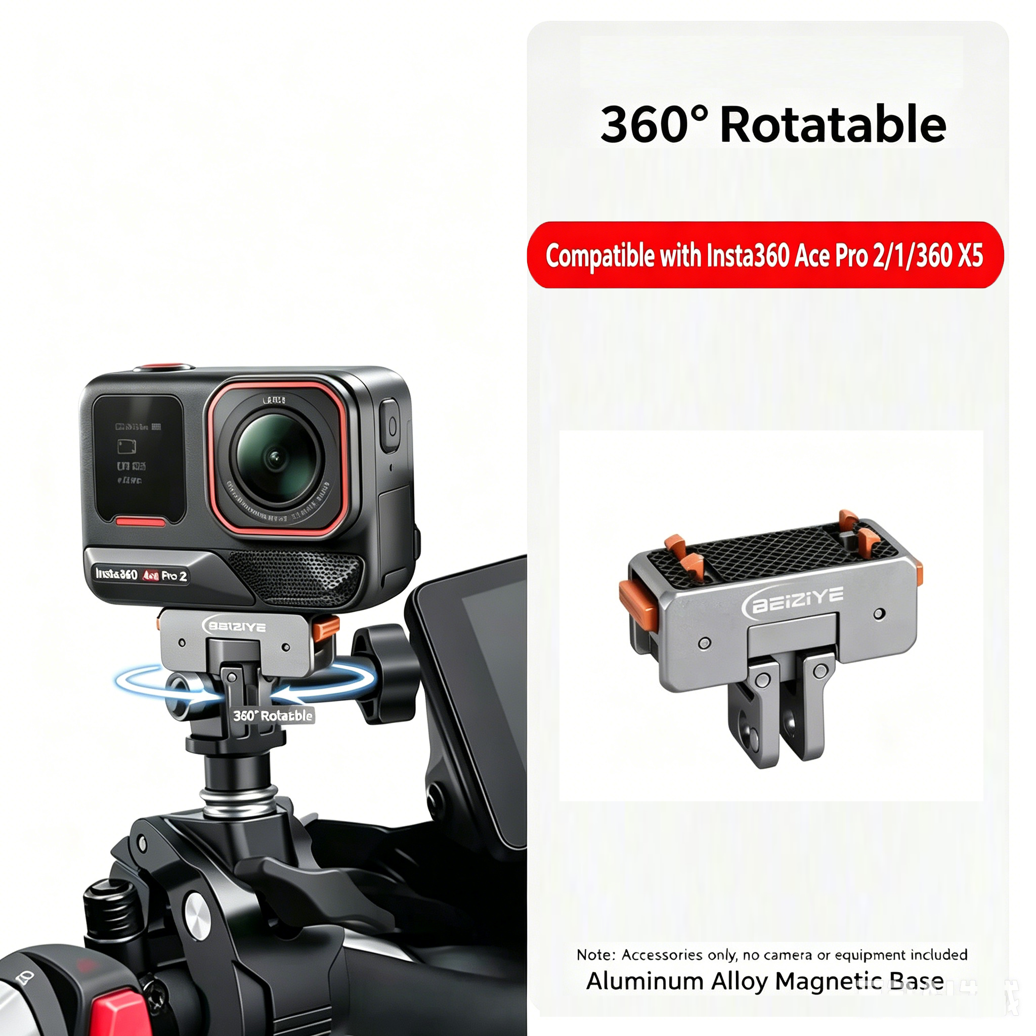 Black - For Insta Ace Pro2 / Pro / X series