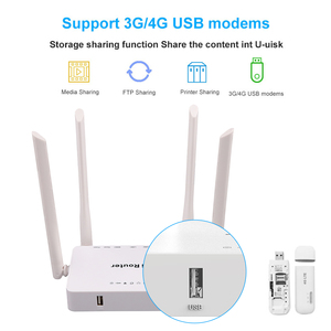 802.11b/G/n Protocolo de red Openwrt Firmware MT7620N Chipset 300Mbps Versión en inglés Smart Home 2,4G WiFi Router inalámbrico - Product Image 5