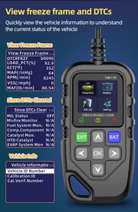 Lettore di codici di sistema completo Scanner diagnostico per auto OBD con dati in tempo reale per tutti i veicoli per strumenti di prova - Product Image 6