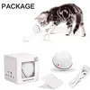 Interactive Cat Toys Ball Best Smart Cat Interactive Toys  and USB Rechargeable LED Light Cat Electronic