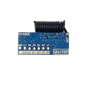 RX480E-4 4CH senza Pin 4 canali RF Wireless modulo ricevitore 433Mhz 1527 modulo di apprendimento per motore a relè leggero - Product Image 3