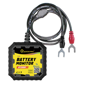 Probador de batería Quicklynks 12V BT2000 Bluetooths 4,0 Monitor de probador de batería para todas las pruebas CCA