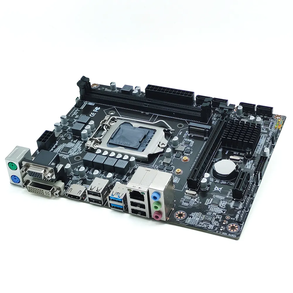 Fabrika fiyat B75 B250 bilgisayar anakart H81 Hm87 kiti Lga 1150 H61 1155 H55 H510 H410 B250C GPU PCIE anakart