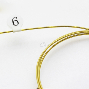 アコースティックギター弦70/10ブロンズ弦1048楽器アクセサリー卸売6弦セット - Product Image 4