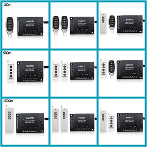 Drahtloses Relais 433MHz Fernbedienung Ein-Aus-Schalter 4ch 48V Drahtloser Schalter Rf Dc 12V Fernbedienung schalter Für LED-Licht leiste - Product Image 2