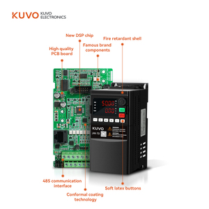 JHI70 Vfd Inversor monofásico/trifásico 2.2KW 220V Convertidor de velocidad del motor de salida Controlador de frecuencia variable - Product Image 4