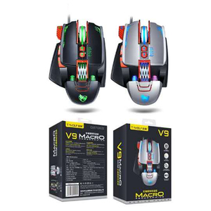 USB Wired 3200DPI Adjustable Backlight Gaming Mouse V9 <strong>Mechanical</strong> Pro Gamer/LOL 8 Custom Buttons &amp; <strong>Programmable</strong> Features - Product Image 6