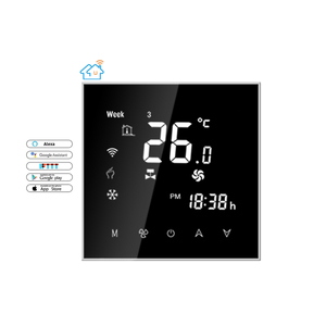Programmier barer LCD-Display-Klimaanlagen-Temperatur regler Smart Wifi-Thermostat - Product Image 1