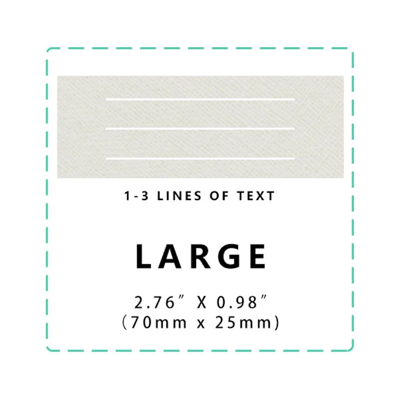 70mmx25mm