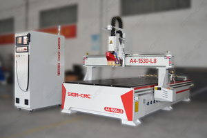 3 Axis A4-1530-L8-Pro ATC <strong>CNC</strong> Router with 9KW Spindle for High-<strong>Precision</strong> Wood/MDF 3D Carving - Product Image 2