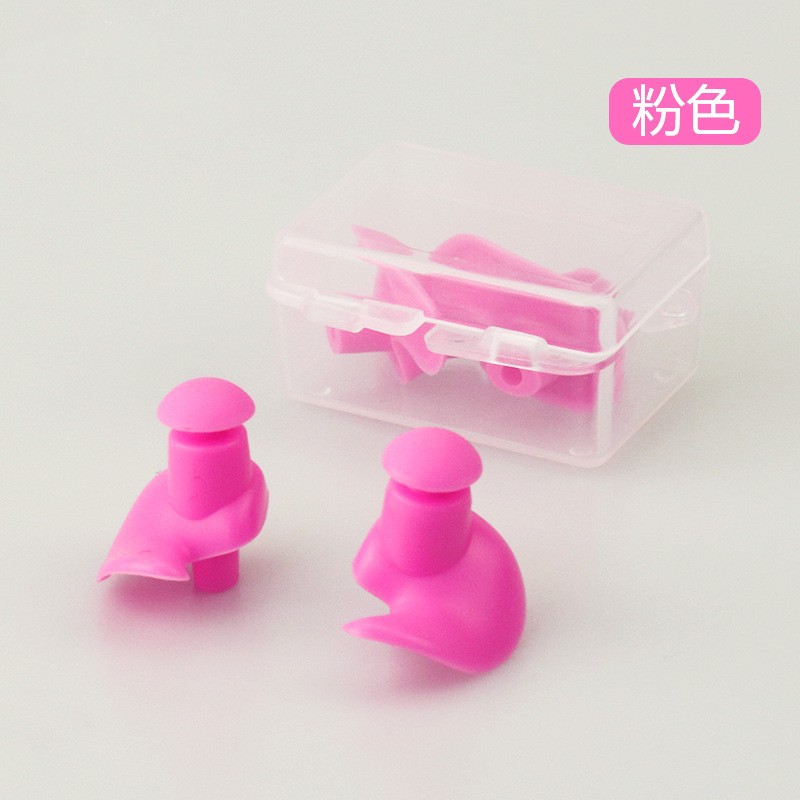Pink transparent box