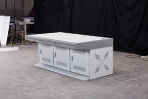 1800 Width Factory Direct Price High Quality Safety Control Room <strong>Three</strong> Station Console Command Console <strong>Computer</strong> - Product Image 3
