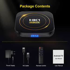 Iptv set top box HK1 RBOX H8S Allwinner H618 2.4G/5.G WiFi BT4.0 H.265 HEVC destek 6K 4K 100M LAN Android 12.0 TV kutusu - Product Image 6