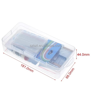 BAIZHITONG il R3 scheda di sviluppo nuovo produttore Set fori 400 interruttore Breadboard sensore di evitamento ostacoli modulo luci LED