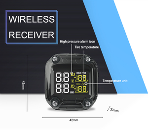 Tire <strong>Pressure</strong> Monitoring System 2wheels Motorcycle TPMS M3-C-WI With External <strong>Sensor</strong>