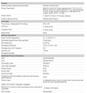 6AV6381-2CA07-5AX3 alta calidad precio competitivo control PLC precio mayorista controlador de programación PLC (Consultar precio real) - Product Image 4