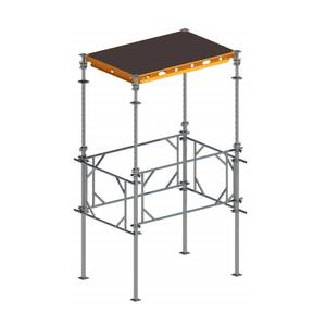 Zeitgenössische Baumaterial ien aus Aluminium-Fast-Form-System mit Requisiten für Schalung platten - Product Image 1