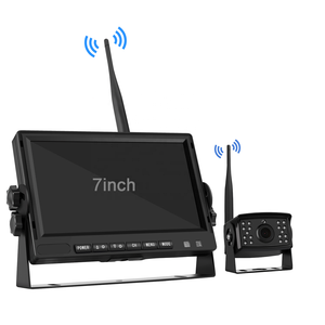 Pantalla de Monitor de camión WIFI de 7 pulgadas, pantalla de marcha atrás de cámara inalámbrica para Monitor de coche, pantalla de imagen de marcha atrás de camión RV - Product Image 3