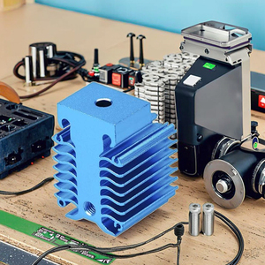 CNC gia công nhôm quạt làm mát cho ender3 V3 SE/ke 3D máy in-màu xanh thay thế phụ tùng & phụ kiện - Product Image 1