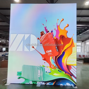 Có thể gập lại seg hộp đèn vải triển lãm thương mại hiển thị Backdrop triển lãm đứng với tradeshow bục bảng - Product Image 4