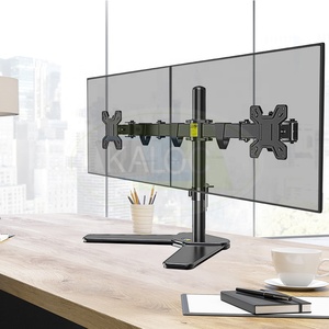 KLC-DW220-T 17 ถึง 27 นิ้วC-ClampฐานGrommet Lcd Monitor Arm Mount Bracket - Product Image 2