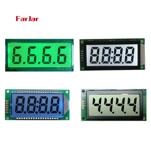 Caldwell ballistischen Fahrten schreiber S0408-HL LCD-Modul 4 Segment kleine LCD-Anzeige seriell mit Controller