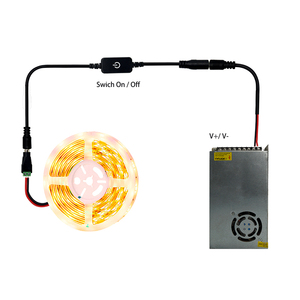 ไฟ LED 24V 120ดวง/ม. 10ม. ต่อม้วนไฟไม่ตกแรงดันไฟฟ้าชิปทองแดง90Cri ไฟเส้นเดี่ยว Ip67 SMD 2835 LED - Product Image 4